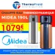 Chauffe-eau thermodynamique Midea 190 L
