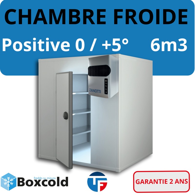 Chambre Froide positive 6M3 Monobloc Thermofroid Distribution
