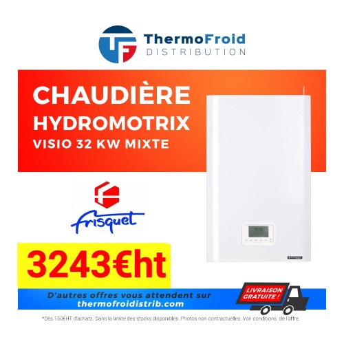 Chaudières HYDROMOTRIX Visio 32 kW condens Mixte